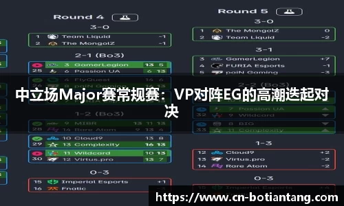 中立场Major赛常规赛：VP对阵EG的高潮迭起对决