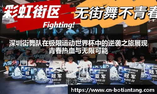 深圳街舞队在极限运动世界杯中的逆袭之旅展现青春热血与无限可能